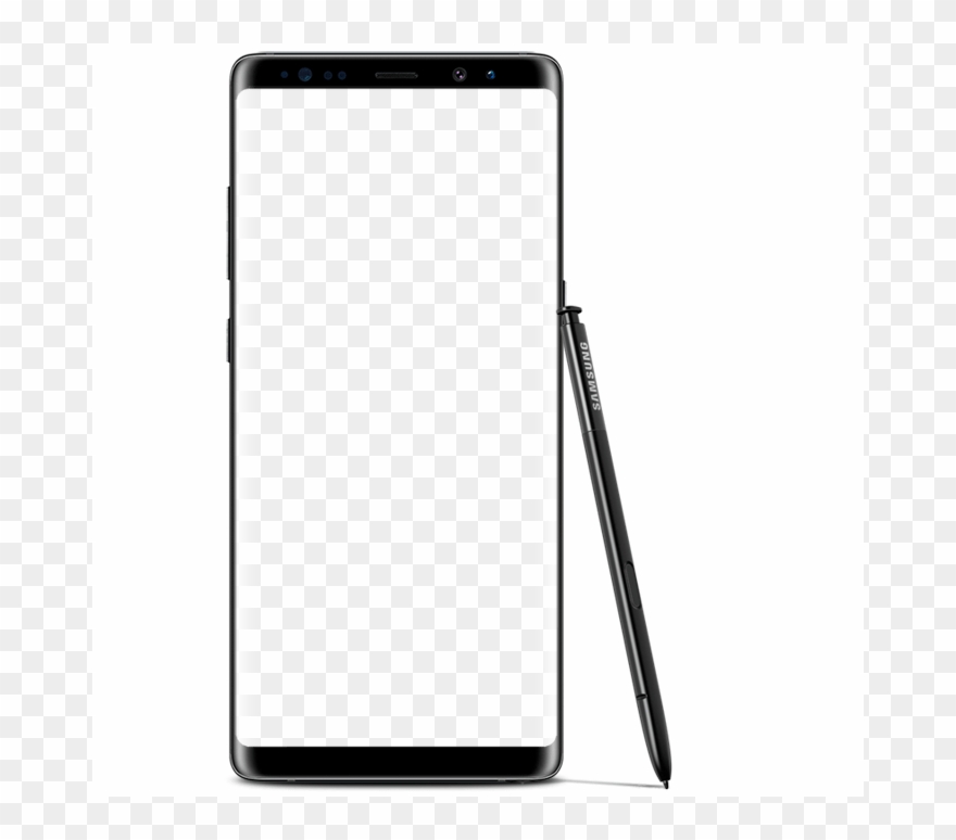 Clip Art Transparent Samsung Price In Pakistan S Pen - Samsung Note 8 Blank Screen - Png Download
