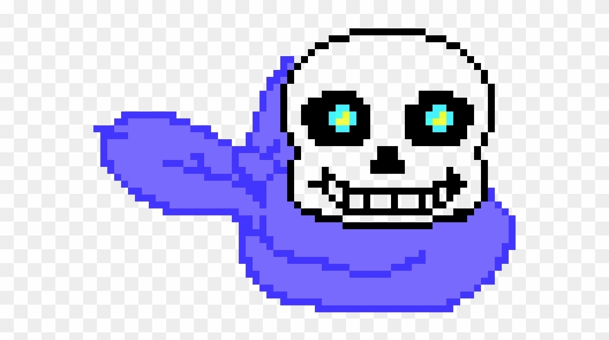 Blueberry Sans - Sans Head Png Clipart