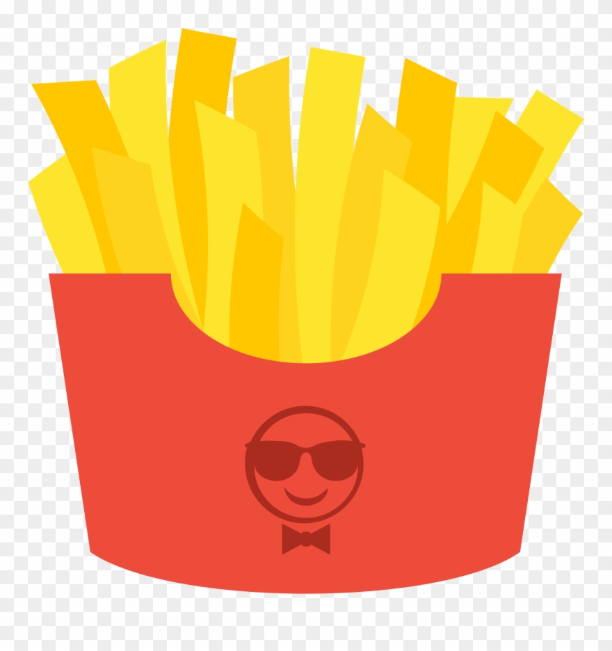 Open - Love Fries Clipart