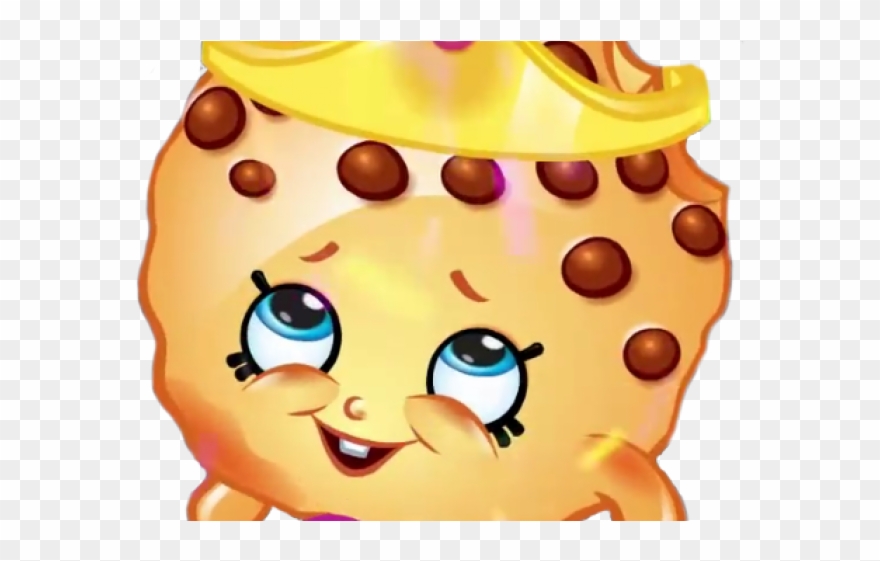 Biscuit Clipart Transparent Background - Shopkins Clipart Cookie Cookie - Png Download