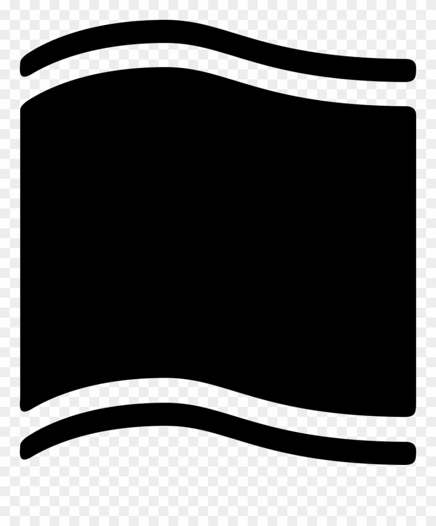 874 X 980 2 - Putih Ribbon Png Hitam Clipart