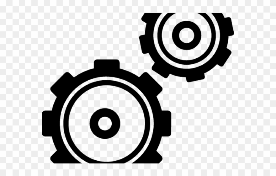 Setting Clipart Gear Wheel - Icon - Png Download