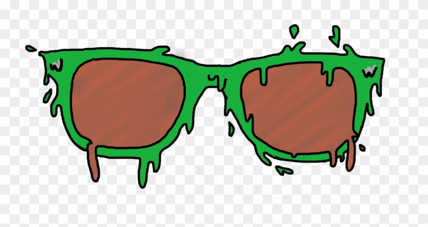 Grimeart Ftestickers Glasses Slimeart - Grime Art Glasses Clipart