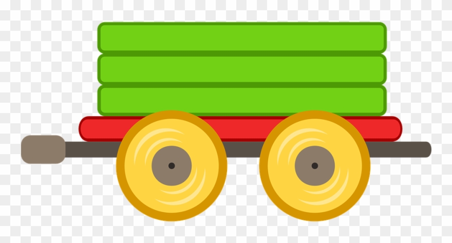 Svg Freeuse Library Clipart Black And White - Dibujo De Tren De Juguete - Png Download