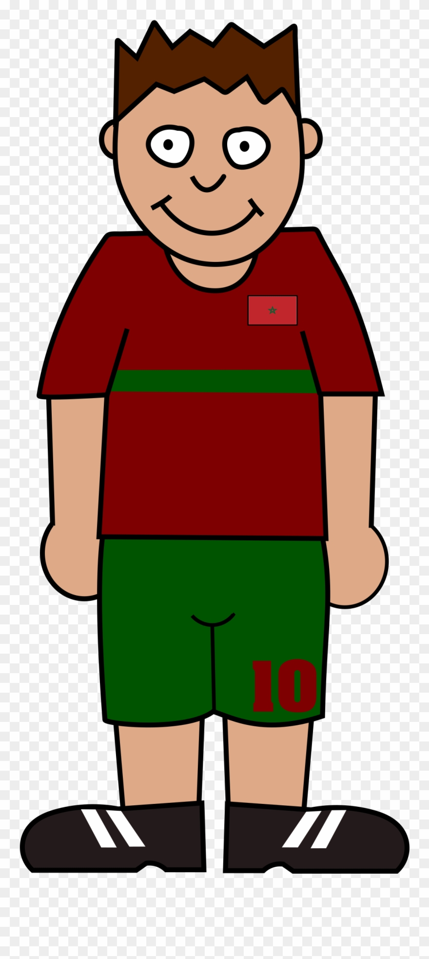 Big Image - World Cup Soccer Player Clipart Png Transparent Png