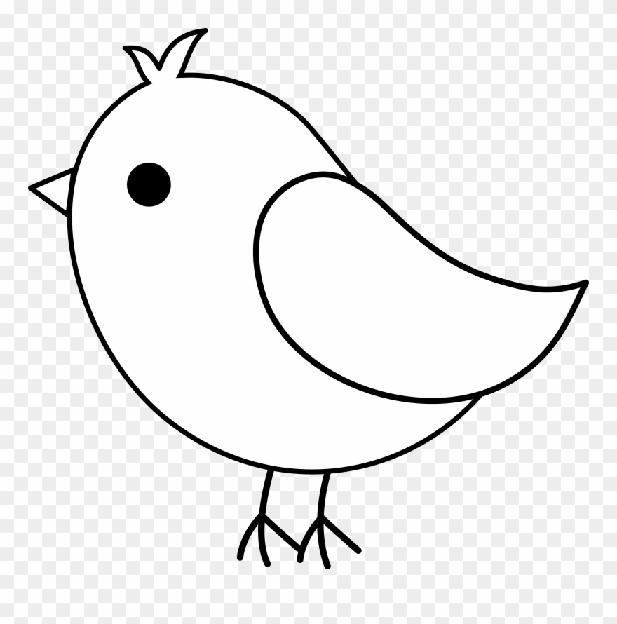 Image Library Anatomical Drawing Cute - Cartoon Easy To Draw Bird Clipart
