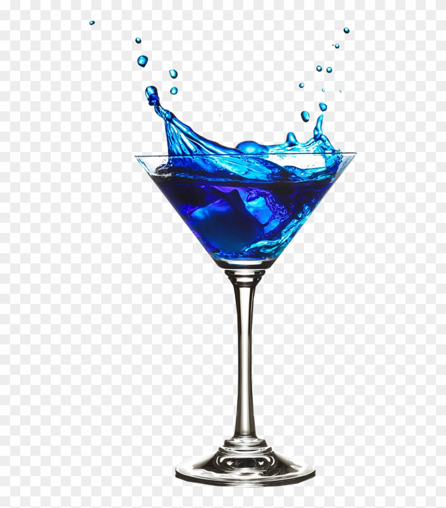 蓝色鸡尾酒 - Blue Kamikaze Kamikaze Cocktail Png Clipart