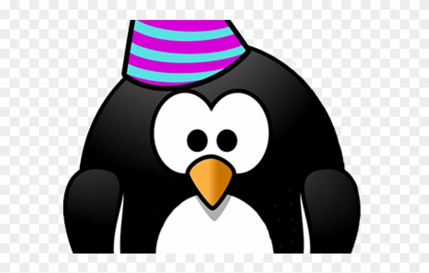 New Years Eve Clipart - Birthday Penguins - Png Download
