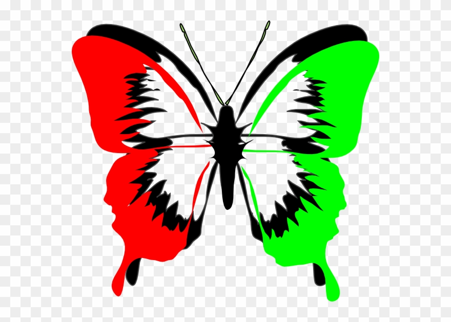 Butterfly Clipart Black And White - Png Download