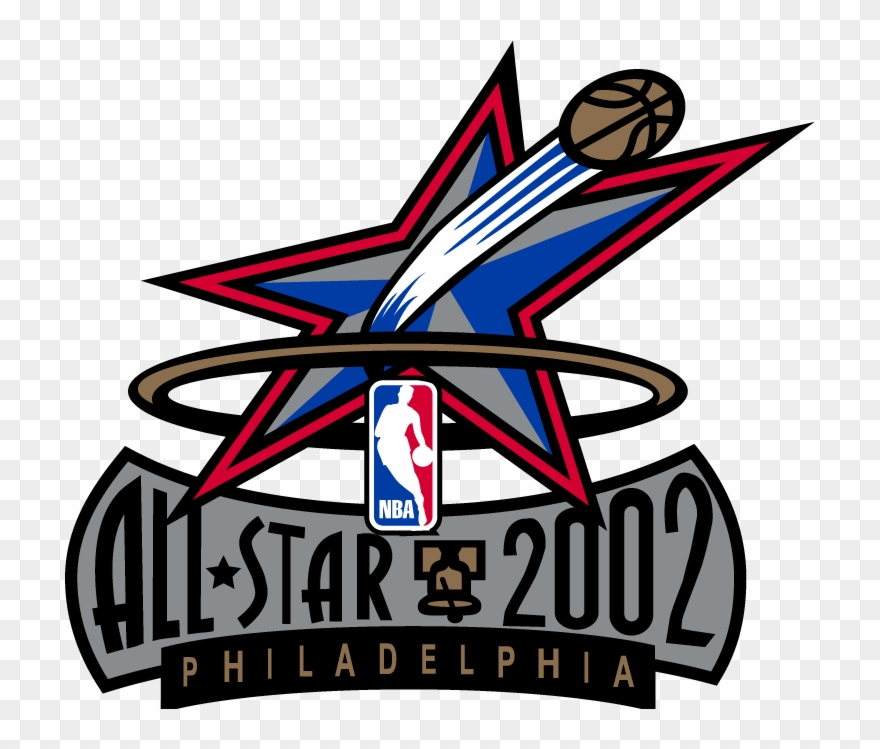 2000 2001 And 2001 2002 Nba All Star Game Srgb Graphics - Nba All Star 2002 Logo Clipart