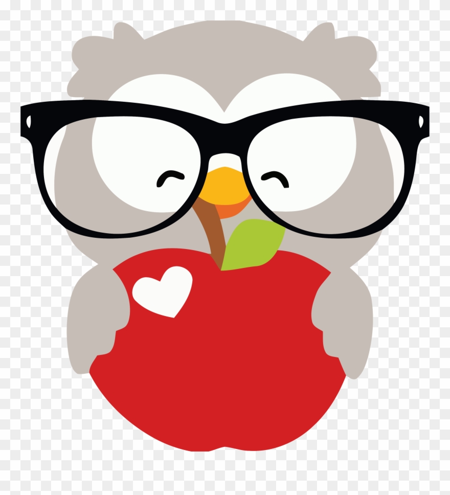 Owl Happy Clipart Www Topsimages In Happy Clipart - Coruja De Oculos Desenho - Png Download