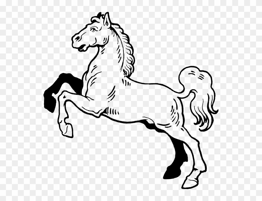 White Horse Clip Art At Clipart Library - White Horse Clipart - Png Download