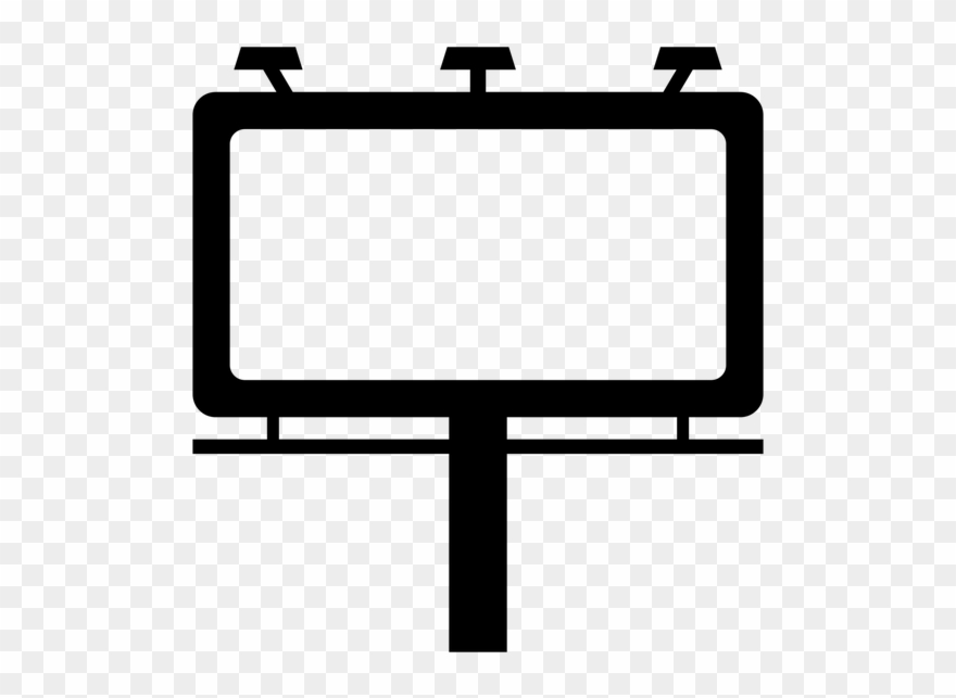 Advertising Clipart Hording - Out Of Home Icon Png Transparent Png