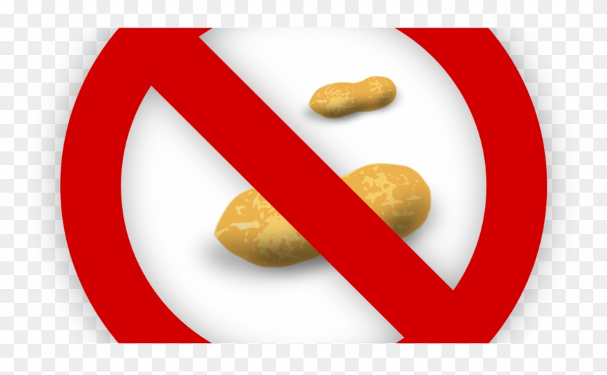 No Nuts Allowed - No Peanuts Clipart