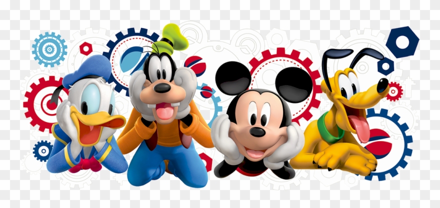 Mickey Mouse Classic Cartoons, Mickey Mouse House, - Room Mates Mickey And Friends Mickey Mouse Clubhouse Clipart