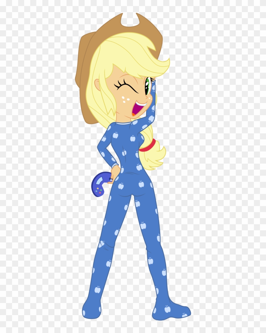 Absurd Res Applejack Artist Discorded Clothes - My Little Pony Eg Applejack Pjs Clipart