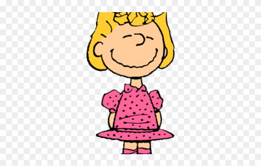 Peanut Clipart Sally - Charlie Brown Blonde Girl - Png Download