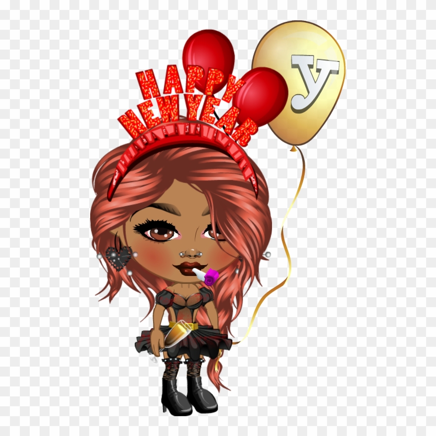 Happy New Year Everyone - Illustration Clipart