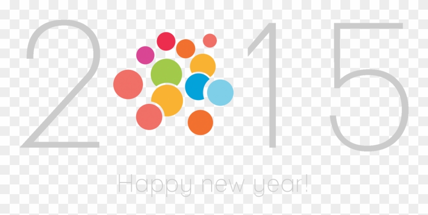 Happy New Year 2015 Png - Year 2015 Transparent Clipart
