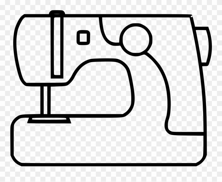 Machine Svg Png Icon Graphic - Sewing Machine Coloring Sheet Clipart