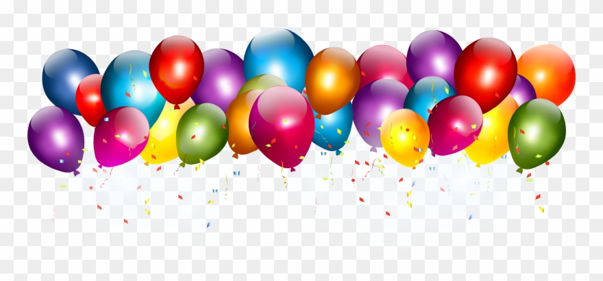 Black And White Download Baloon Vector Balloon Banner - Balloon Banner Clip Art - Png Download