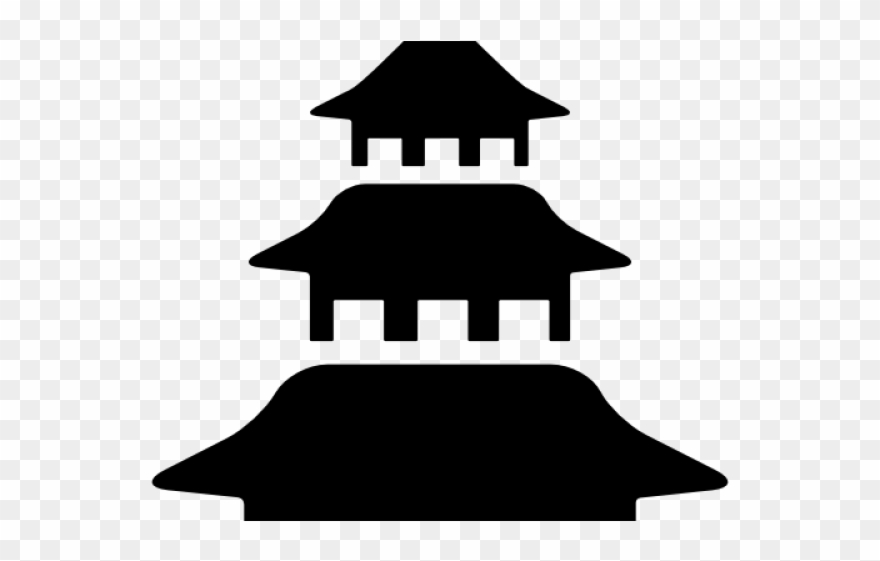 Transparent Background Temple Icon Clipart