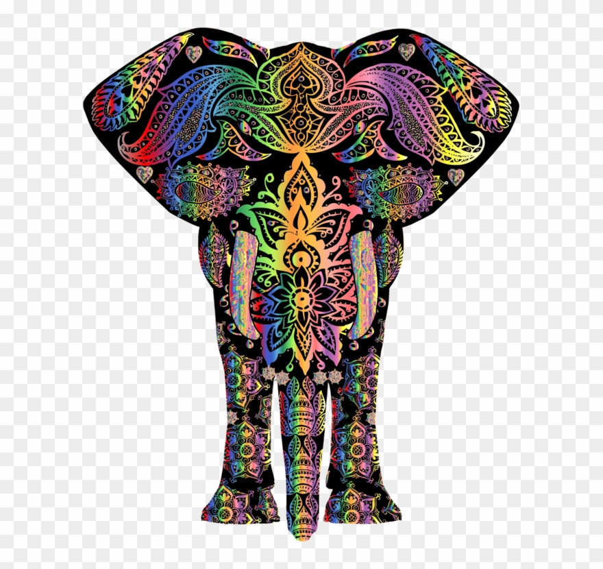 Iphone 6 Iphone 7 Mobile Phone Accessories Elephants - Colorful Elephant Clipart