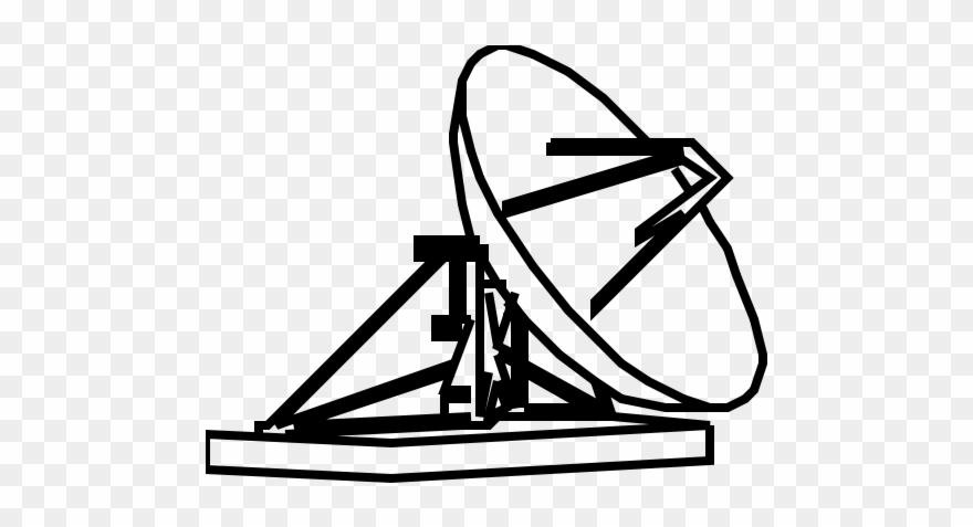 Satellite Ground Station Clip Art - Png Download