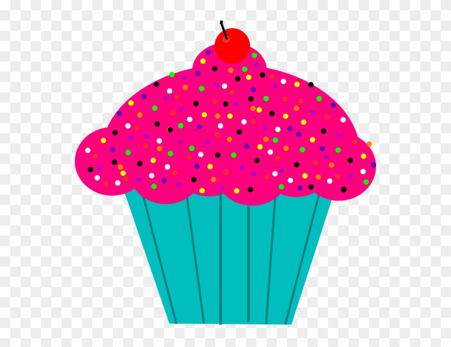 Cupcake Clip Art Pink - Png Download