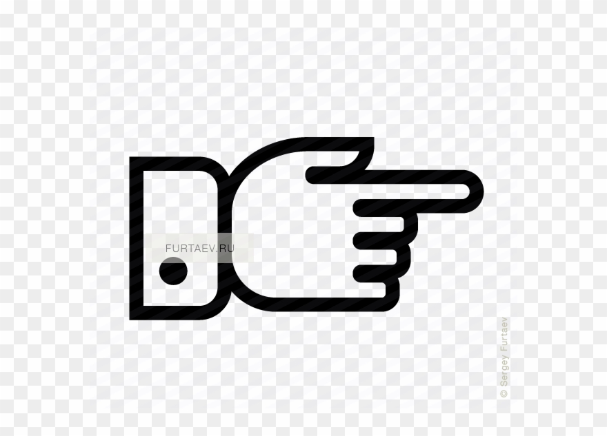 Download Small Pointing Finger Clipart Index Finger - Pointing Finger Vector Png Transparent Png