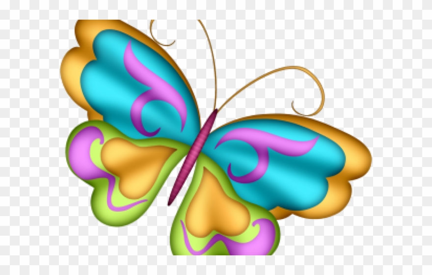 Cupcake Clipart Butterfly - Cupcake - Png Download