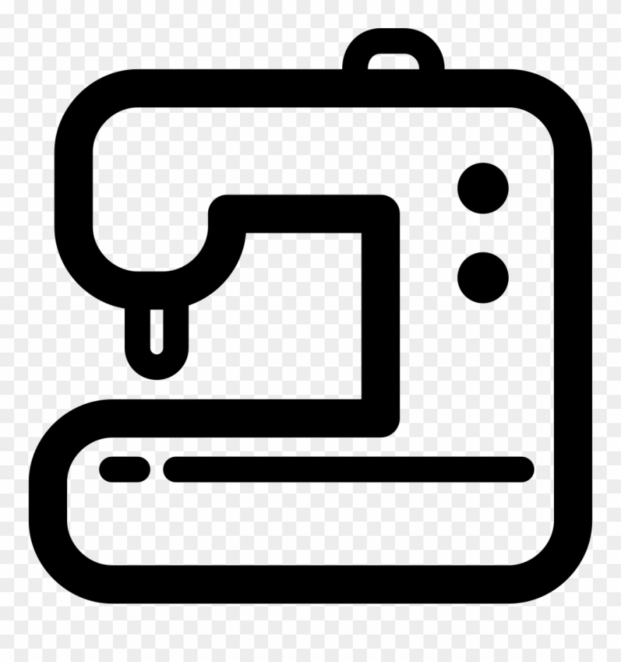 Sewing Machine Comments - Logo Maquina De Coser Clipart