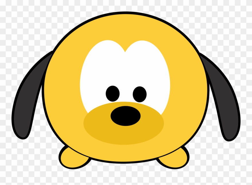 Disney Tsum Tsum Clipart Pluto Bone Clip Art Paw Patrol - Tsum Tsum Mickey Png Transparent Png