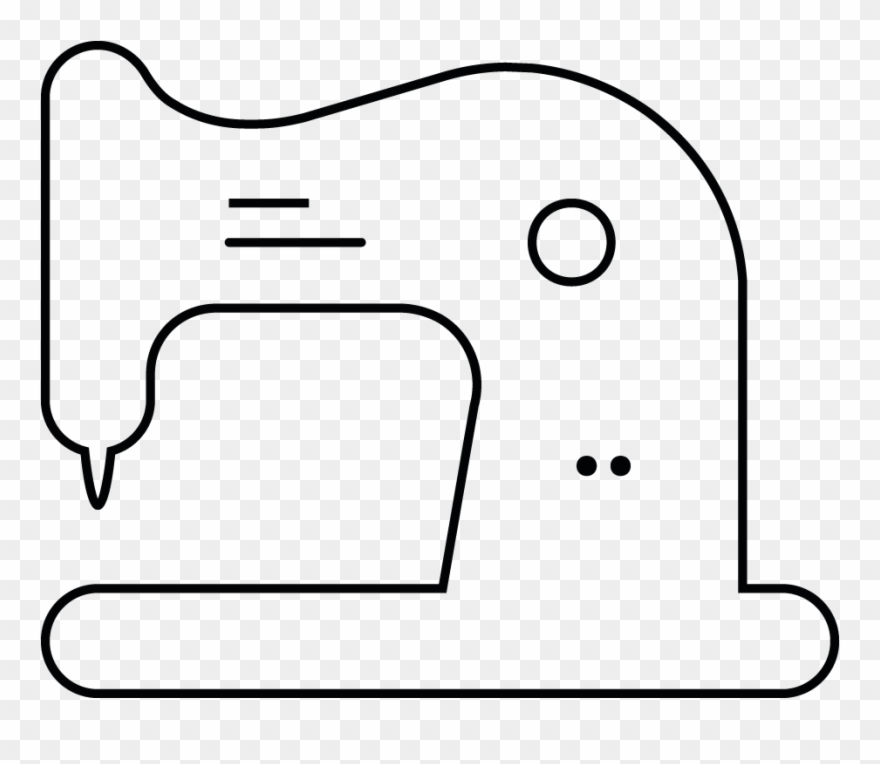 14150 Nadelstiche Pro Tasche - Line Art Clipart