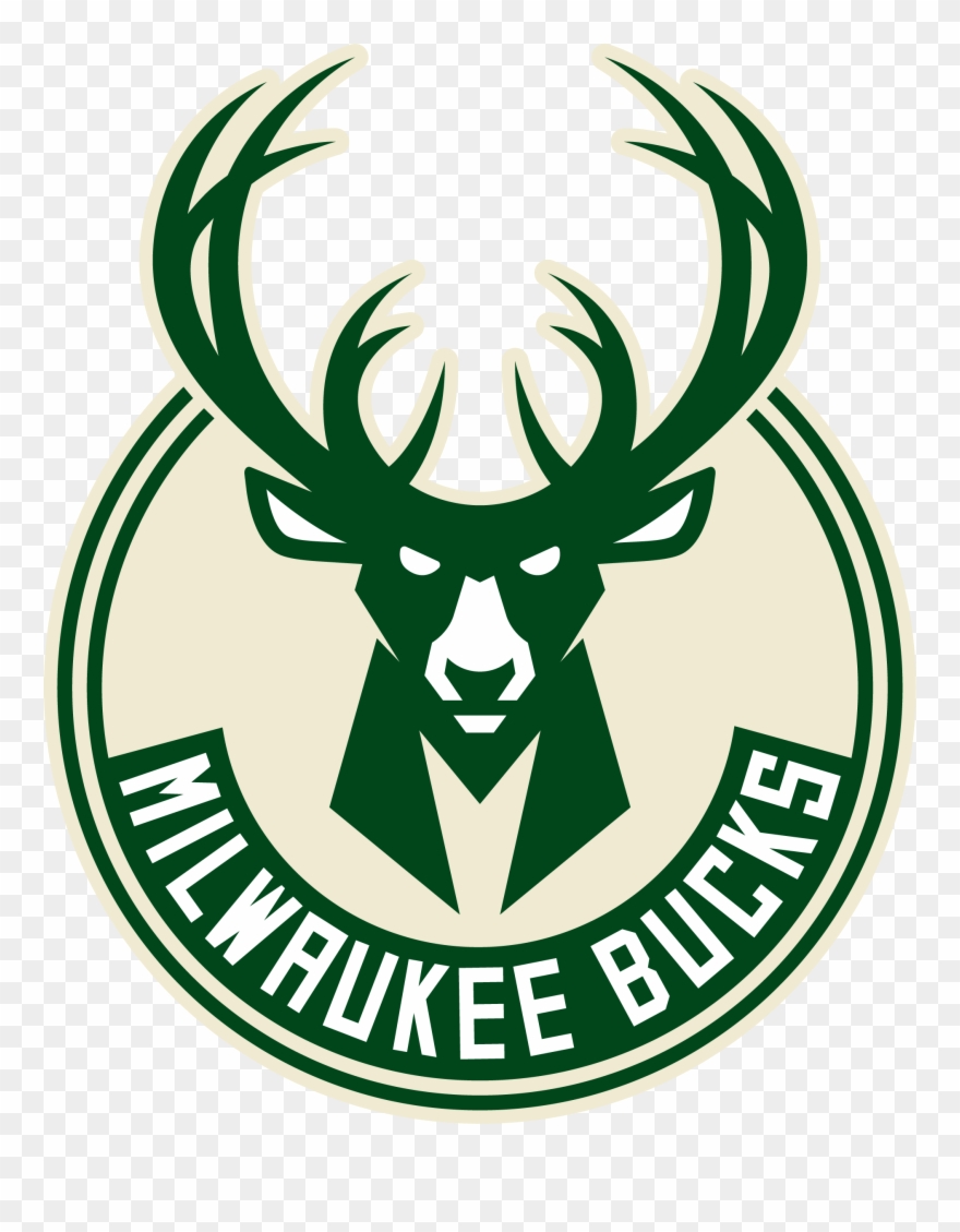 Clipart Transparent Library Buck Vector Nba - Milwaukee Bucks Logo 2017 - Png Download