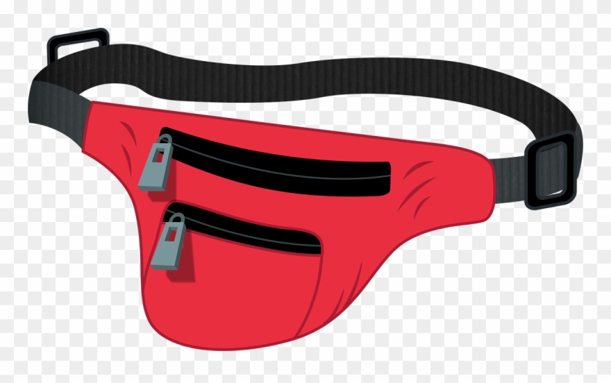 A Symbol For Tourists, Nineties-worshipping Hipsters, - Fanny Pack Clipart Png Transparent Png