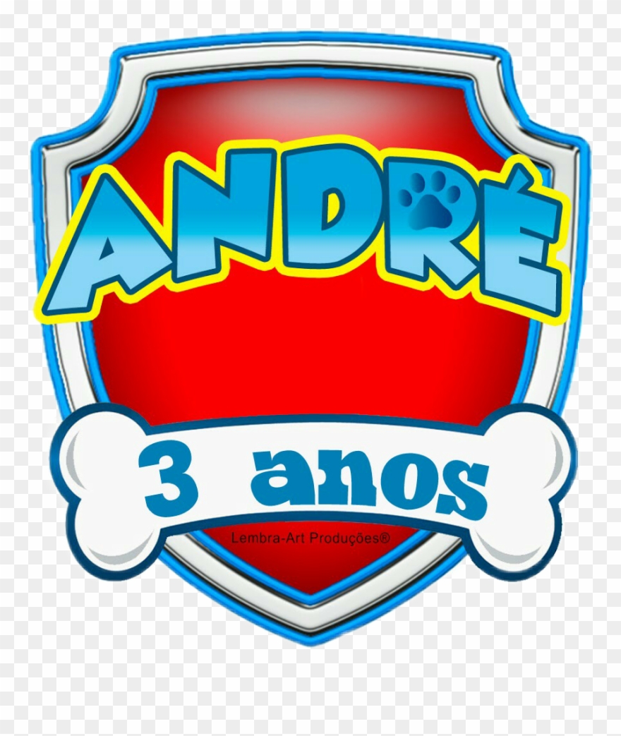 Logo Patrulha Canina Rafael Clipart