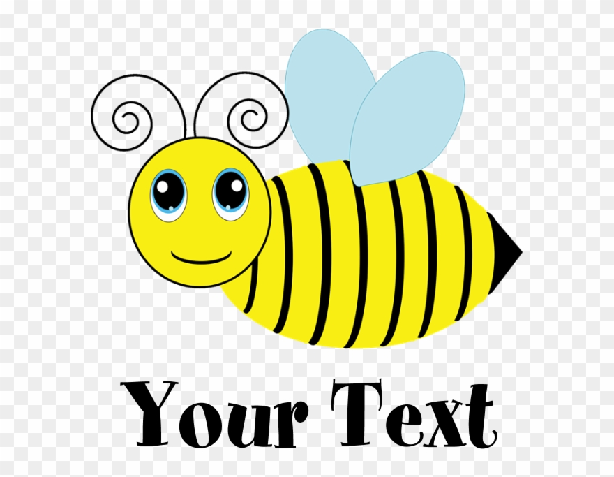Favorite - Personalizable Honey Bee Throw Blanket Clipart