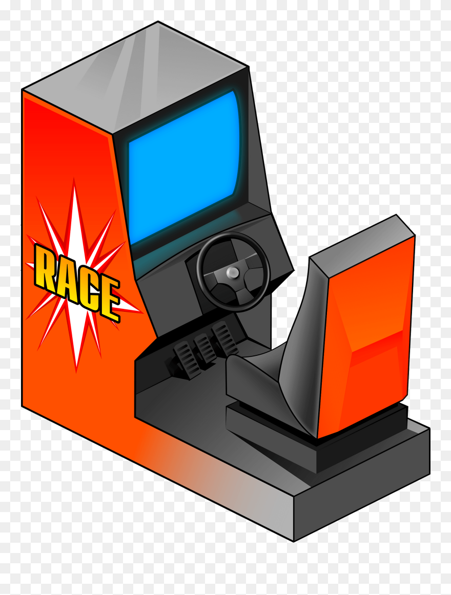 Vector Asteroids Arcade Game Video Games Amusement - Arcade Games Clipart - Png Download