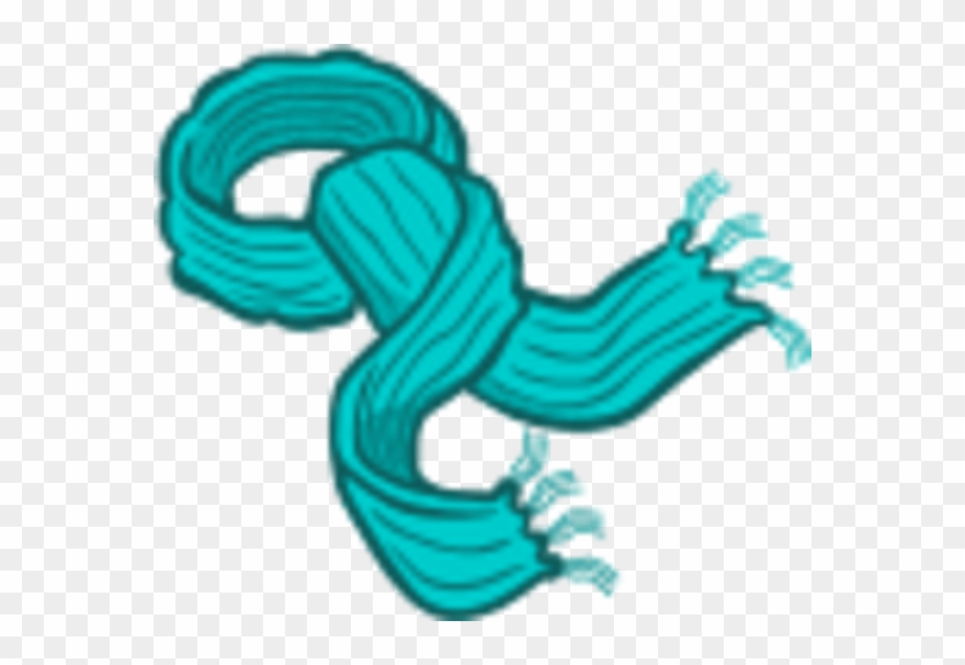 Coloured Scarves Cliparts - Schal Clipart Kostenlos - Png Download