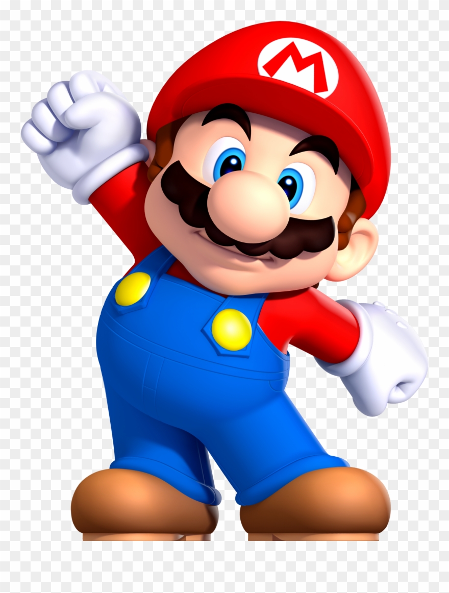 Video Game Clipart Mario Character - Mario Png Transparent Png