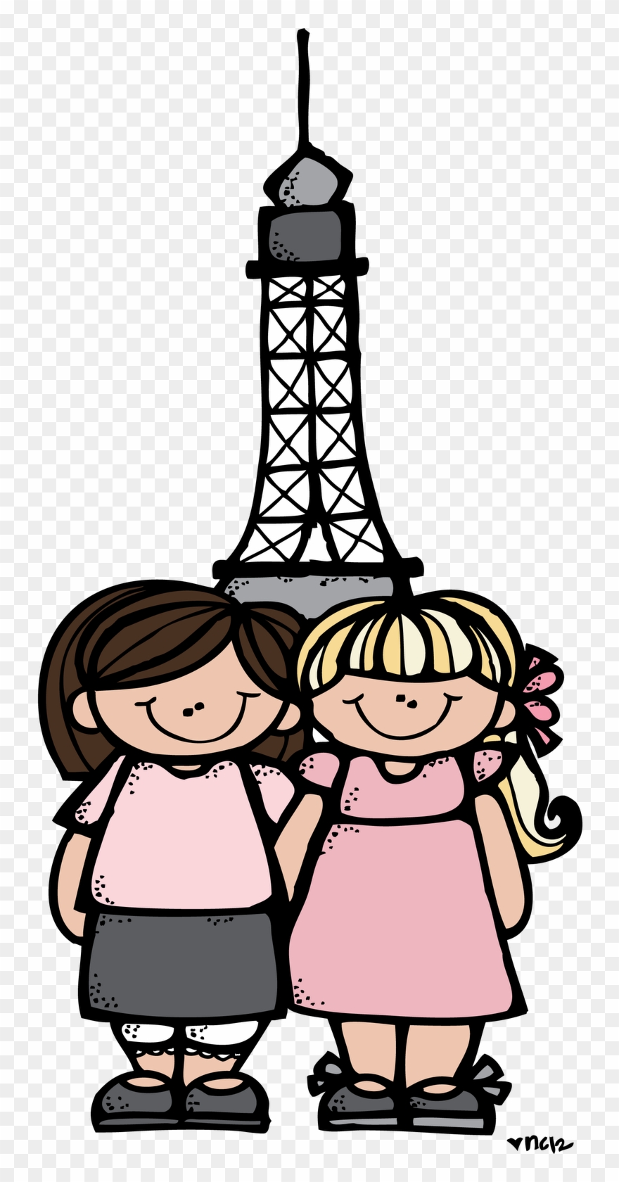Melonheadz Clip Art Clipart - Melonheadz Torre Eiffel Png Transparent Png
