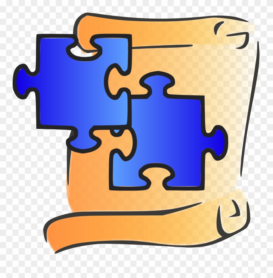 Game Clipart Bridge Game - Puzzle Clipart 6 - Png Download