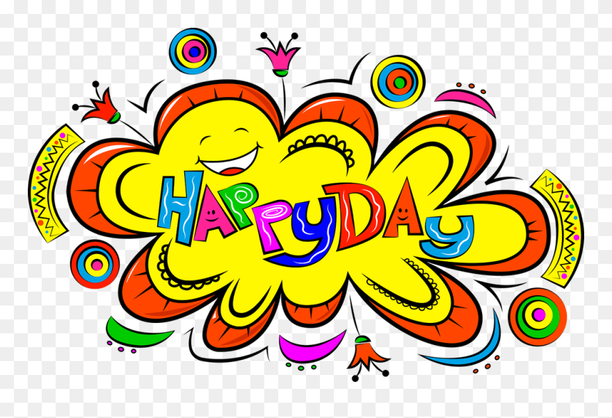 Colour Psychology - Cafepress Happy 787 Flip Flops Clipart