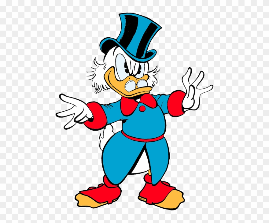Ducktales Clip Art Disney Clip Art Galore - Walt Disney's Uncle Scrooge Adventures In Color - Png Download