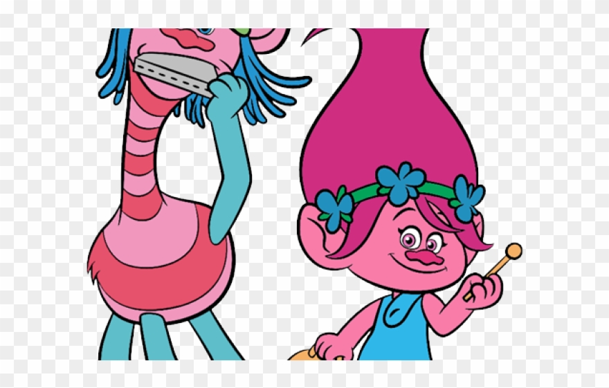 Poppy Clipart Troll - Cooper And Poppy Trolls - Png Download (#344654 ...