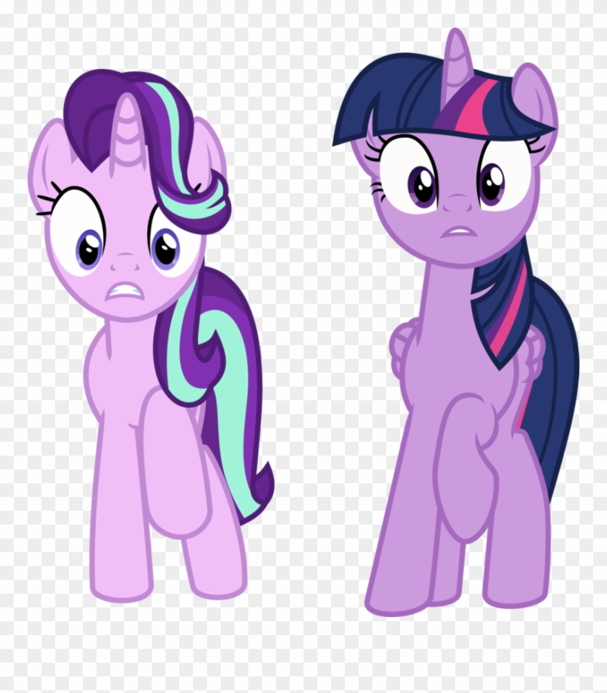 Png Royalty Free Download Glimmer Slightly Surprised - Mlp Starlight Glimmer Shocked Clipart