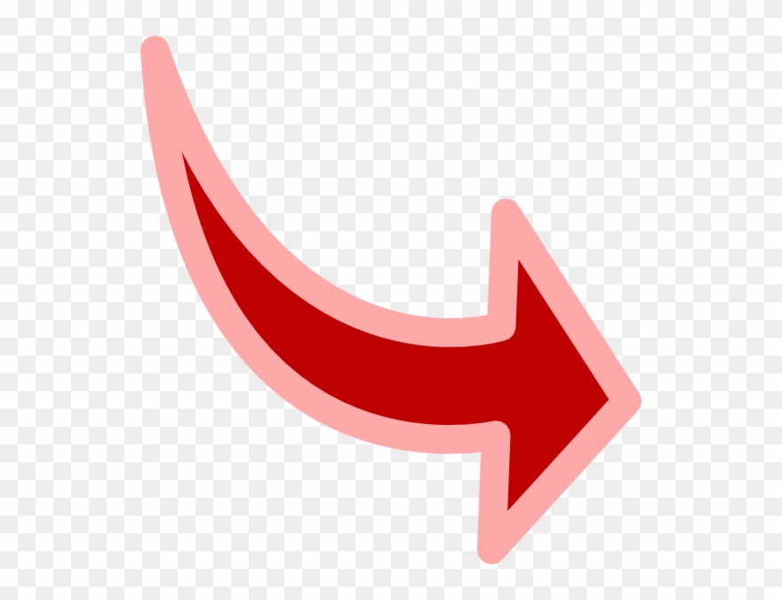 Pink Arrow Clip Art At Clipart Library - Cartoon Red Arrow - Png Download