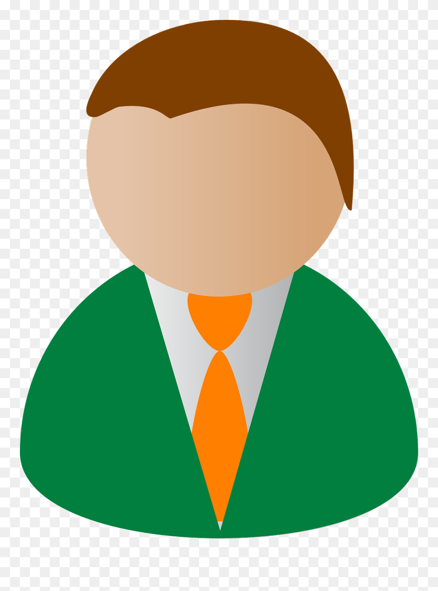 Suit - Clipart Head And Shoulders - Png Download