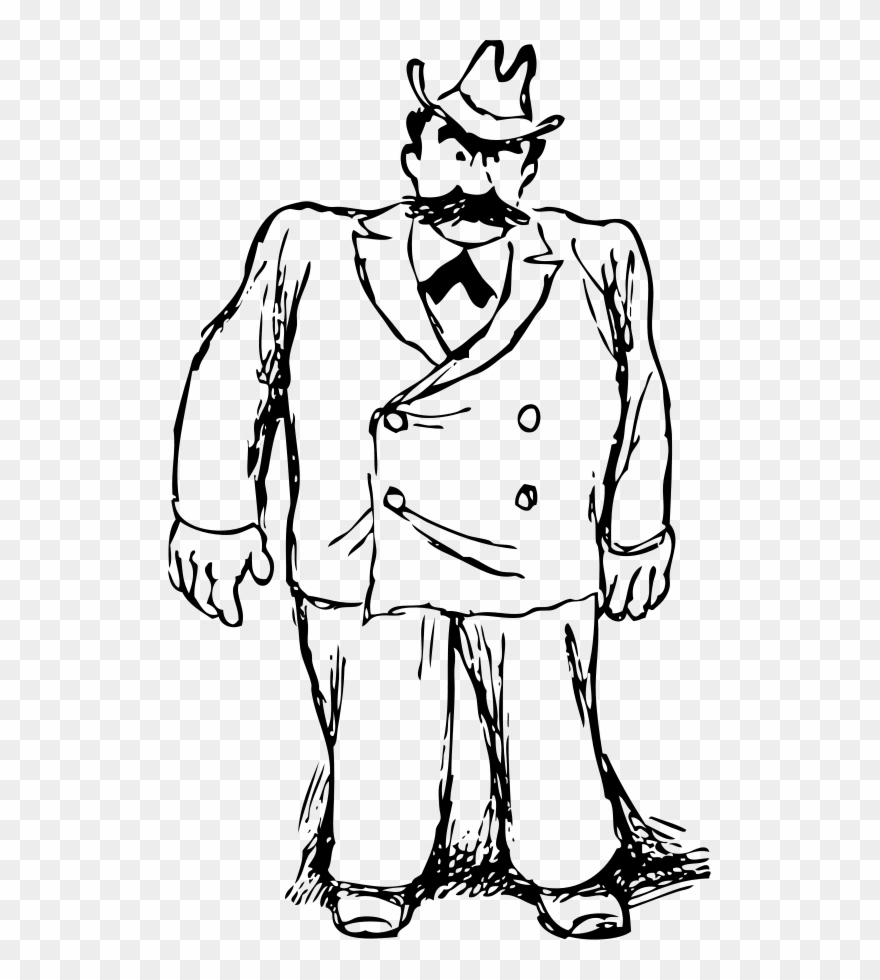 Man In A Suit Clipart